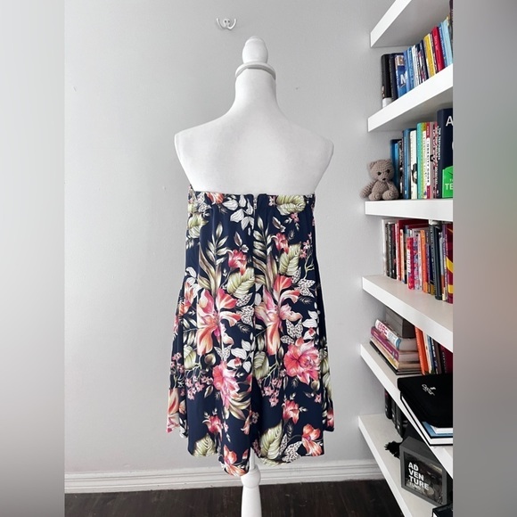 Ebby and I navy tropical Dress Blue size 6 NWT - Picture 6 of 15